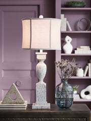 3 Brothers Decor - Ashley Furniture - Madsbrook Lighting - Poly Table Lamp (1/CN) / Antique White - L235924