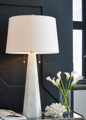3 Brothers Decor - Ashley Furniture - Laurellen Lighting - 2-Piece Lamp Set / White - L429064X2