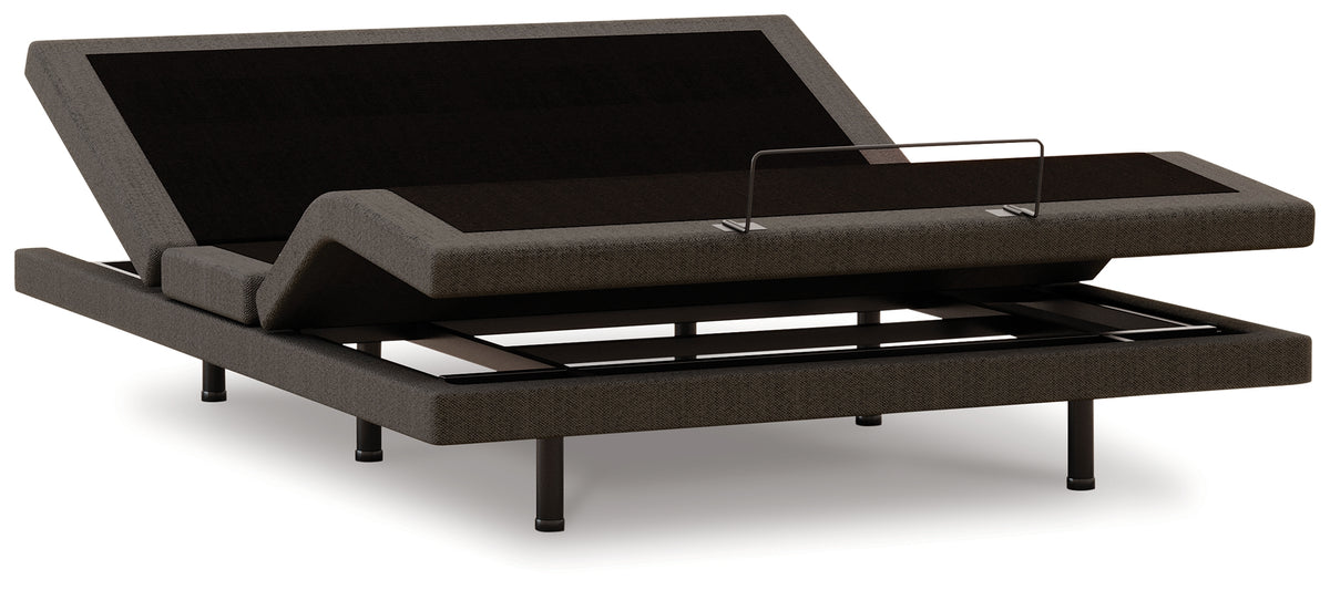 3 Brothers Decor - Ashley Furniture - Comfort Ultra Adj Base Queen Adjustable Base - Queen Adjustable Base / Black - M1X1432AB
