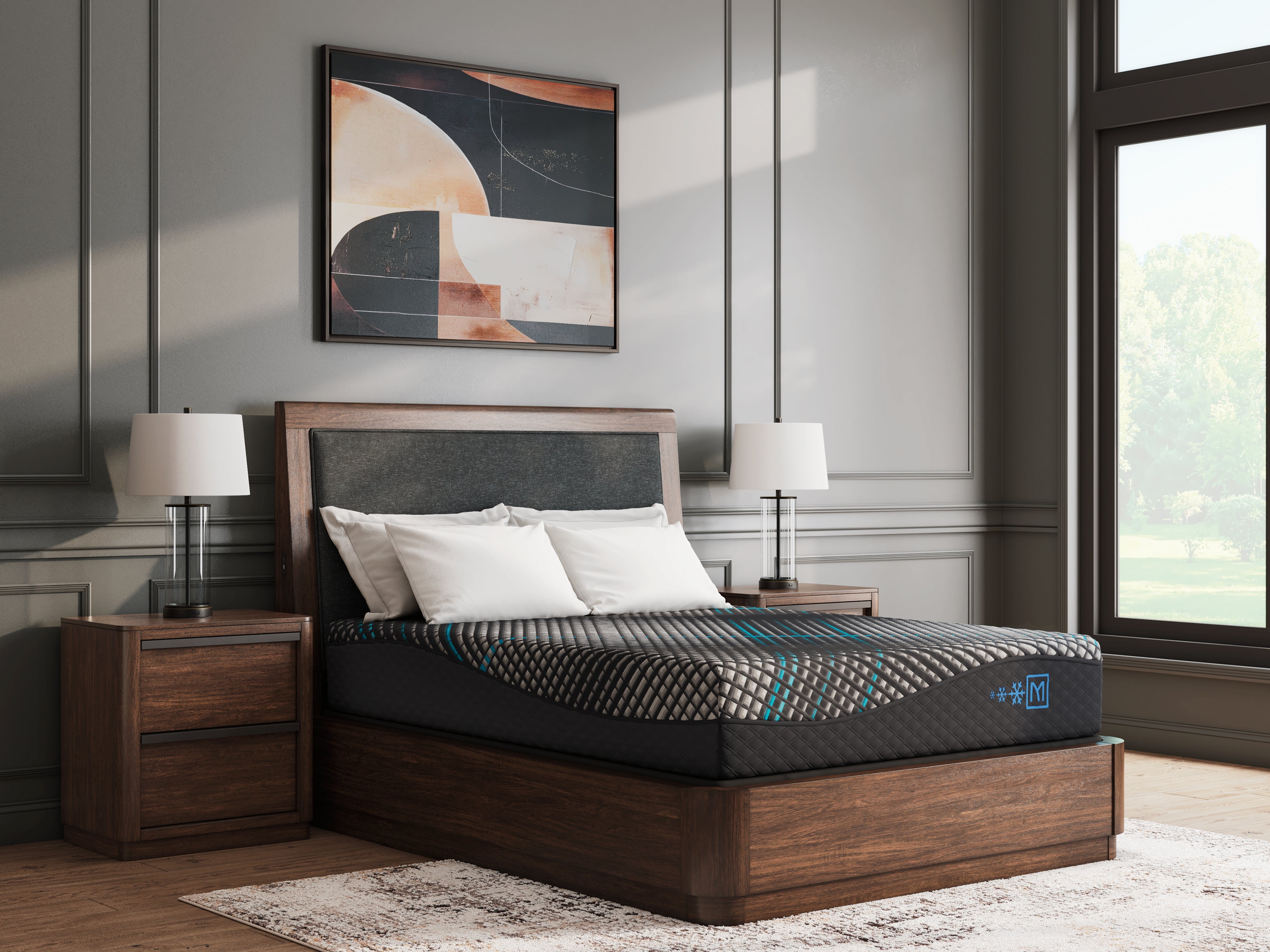 3 Brothers Decor - Ashley Furniture - Millennium 2.0 Foam 12 Inch Mattresses - King / Black - M31141