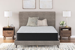 3 Brothers Decor - Ashley Furniture - Palisades Plush Mattresses - Twin / Gray/Blue - M41611