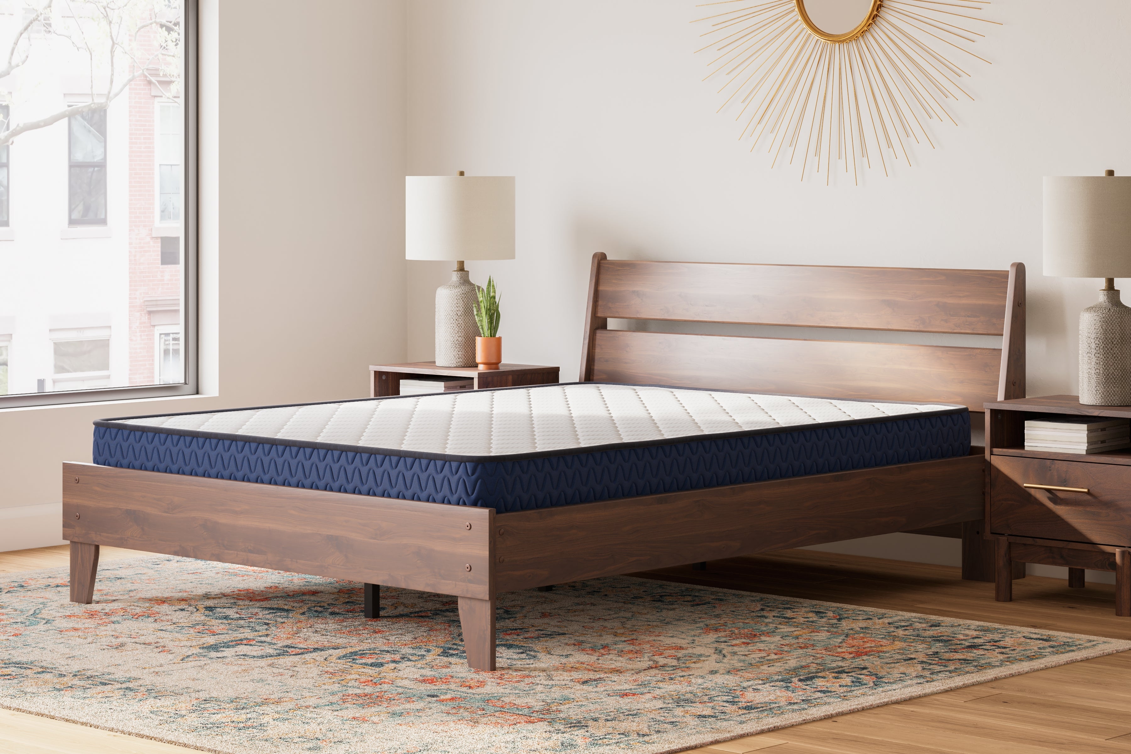 3 Brothers Decor - Ashley Furniture - Ashley Firm Mattresses - Full / White - M44521