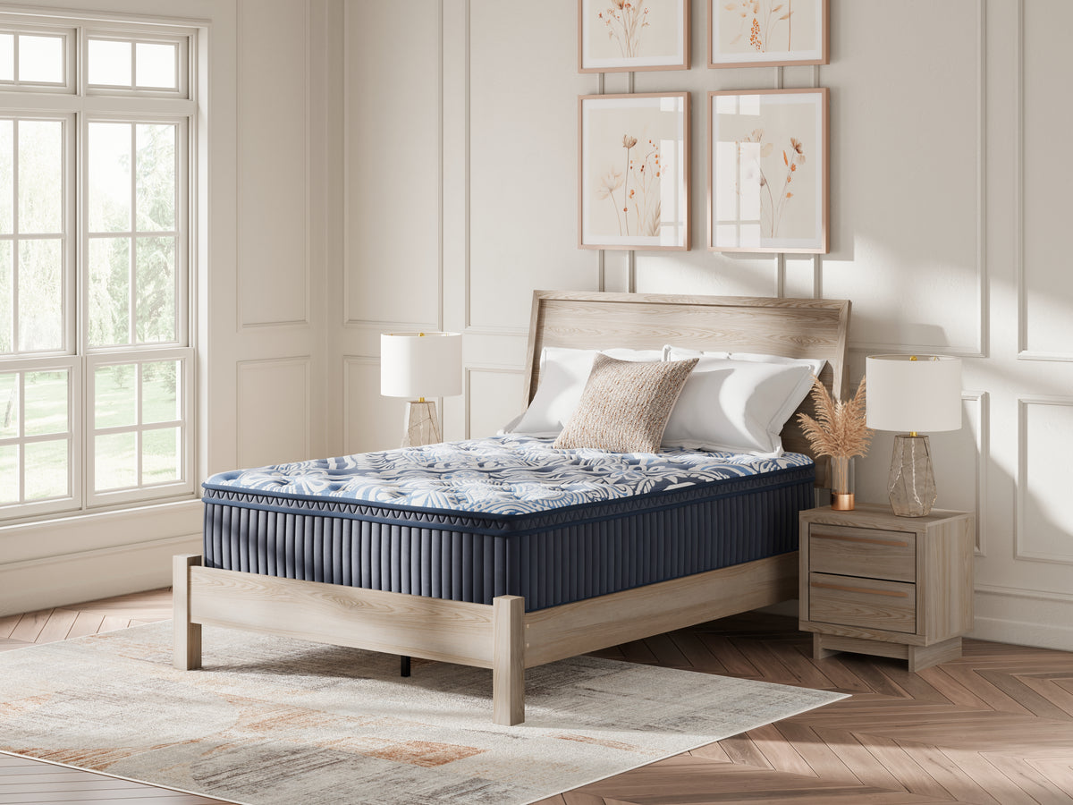 3 Brothers Decor - Ashley Furniture - Plush Luxe 2.0 Mattresses - California King / Blue - M49751