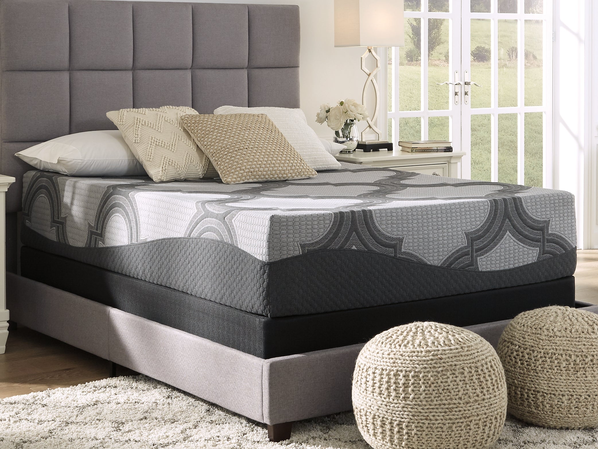 3 Brothers Decor - Ashley Furniture - 1100 Series Mattresses - Twin XL / Gray - M52671