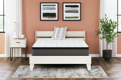 3 Brothers Decor - Ashley Furniture - 12 Inch Pocketed Hybrid Mattresses - King / White - M59041