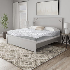 3 Brothers Decor - Ashley Furniture - 12 Inch Memory Foam Mattresses - California King / White - M59351