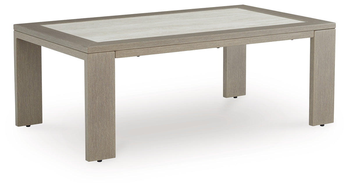 3 Brothers Decor - Ashley Furniture - Kimpton Isle Outdoor - Square End Table / Brown - P704-702