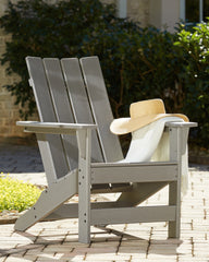 3 Brothers Decor - Ashley Furniture - Visola Outdoor - Adirondack Chair / Gray - P802-898