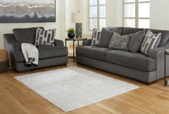 3 Brothers Decor - Ashley Furniture - Ivygail Rug - 7'5" x 9'6" Rug / Gray - R404511