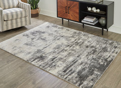 3 Brothers Decor - Ashley Furniture - Gerdie Rug - 5'3" x 7'3" Rug / Cream/Gray - R404992