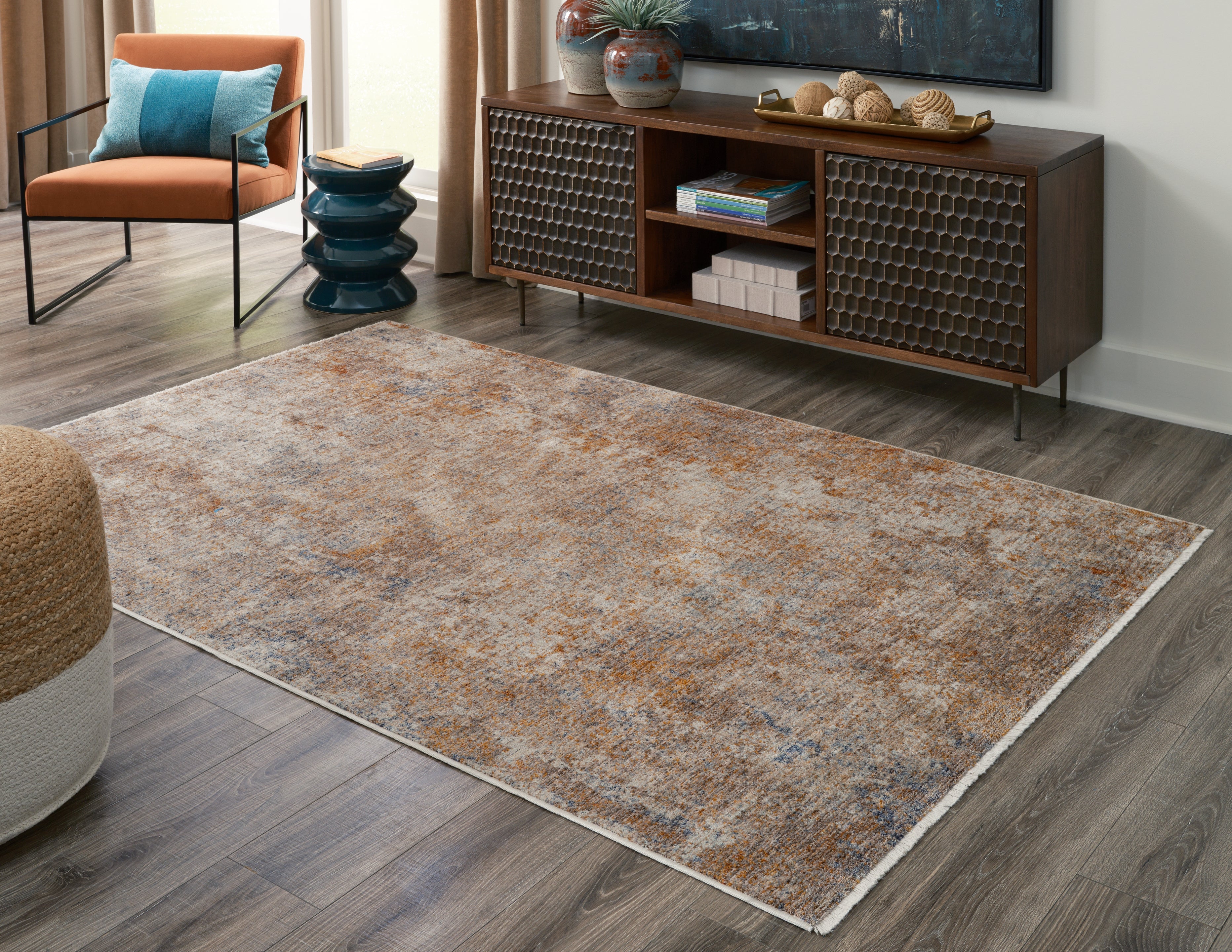 3 Brothers Decor - Ashley Furniture - Mauville Rug - 7'10" x 10'4" Rug / Multi - R405331