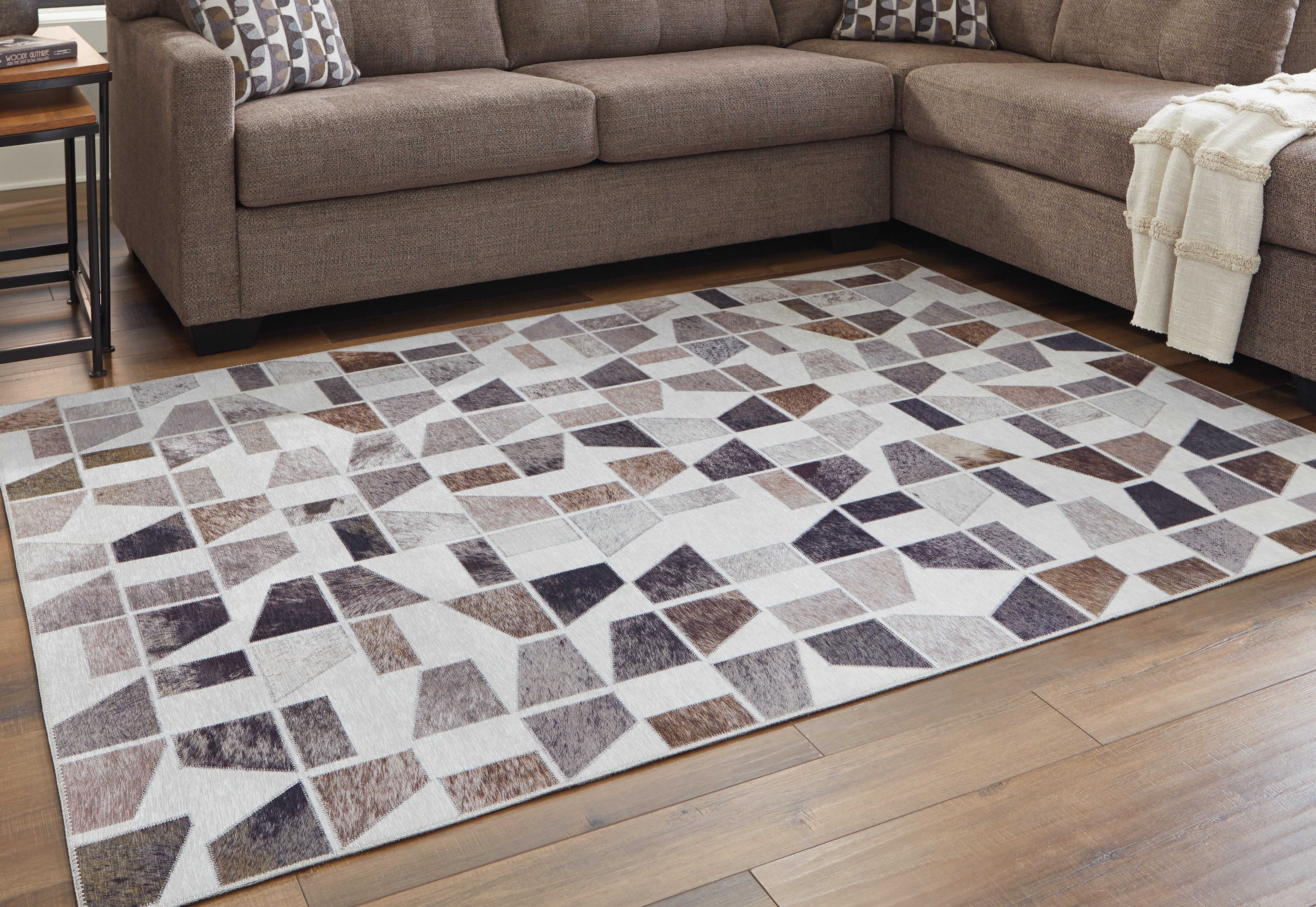 3 Brothers Decor - Ashley Furniture - Jettner Rug - 5' x 7' Rug / Multi - R405782