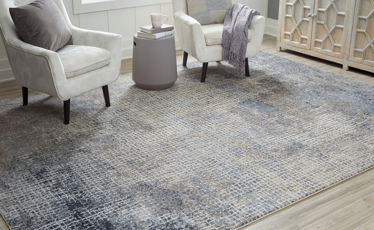 3 Brothers Decor - Ashley Furniture - Brookhall Rug - 7'10" x 10'6" Rug / Multi - R406101