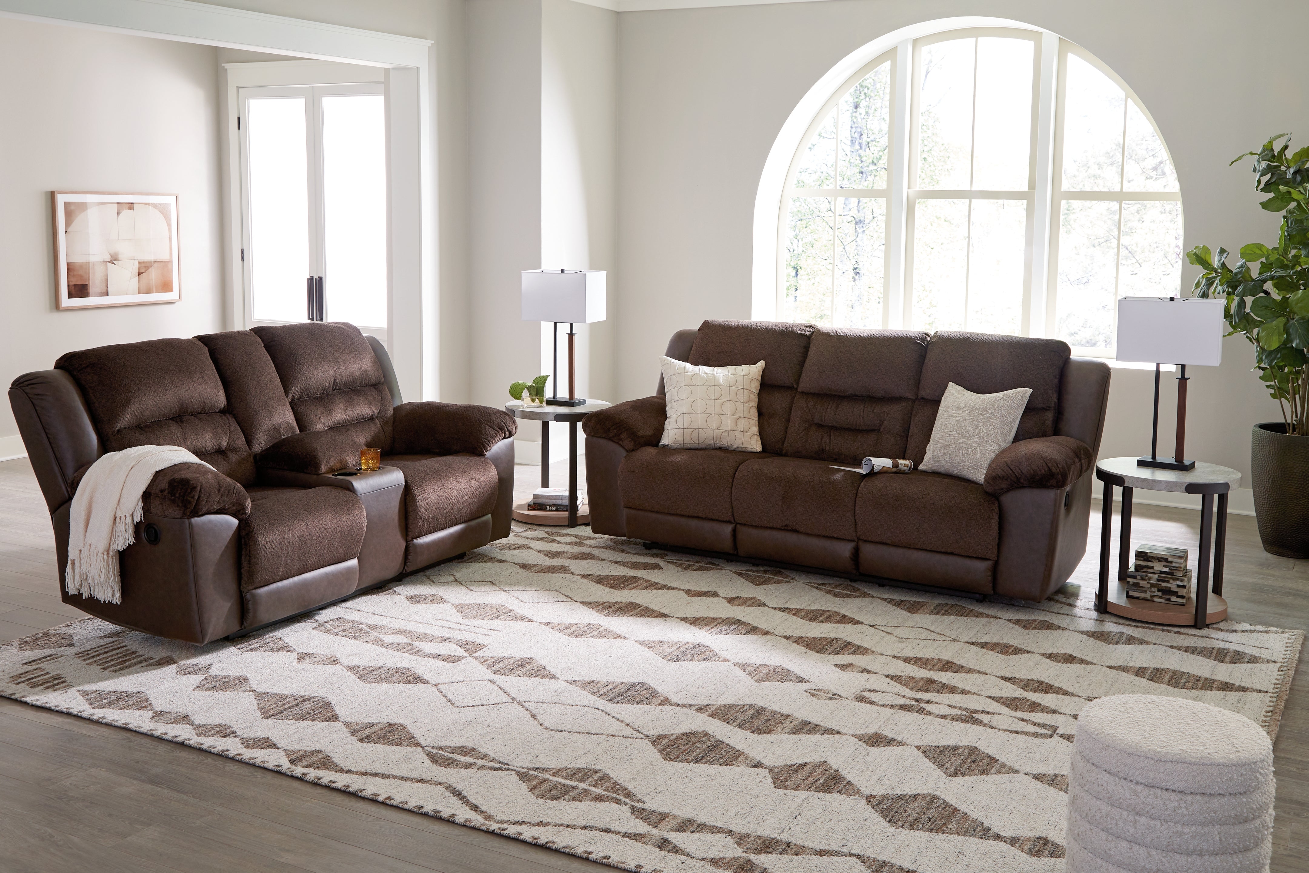 3 Brothers Decor - Ashley Furniture - Brettler Rug - 10' x 14' Rug / Beige/Brown - R406790