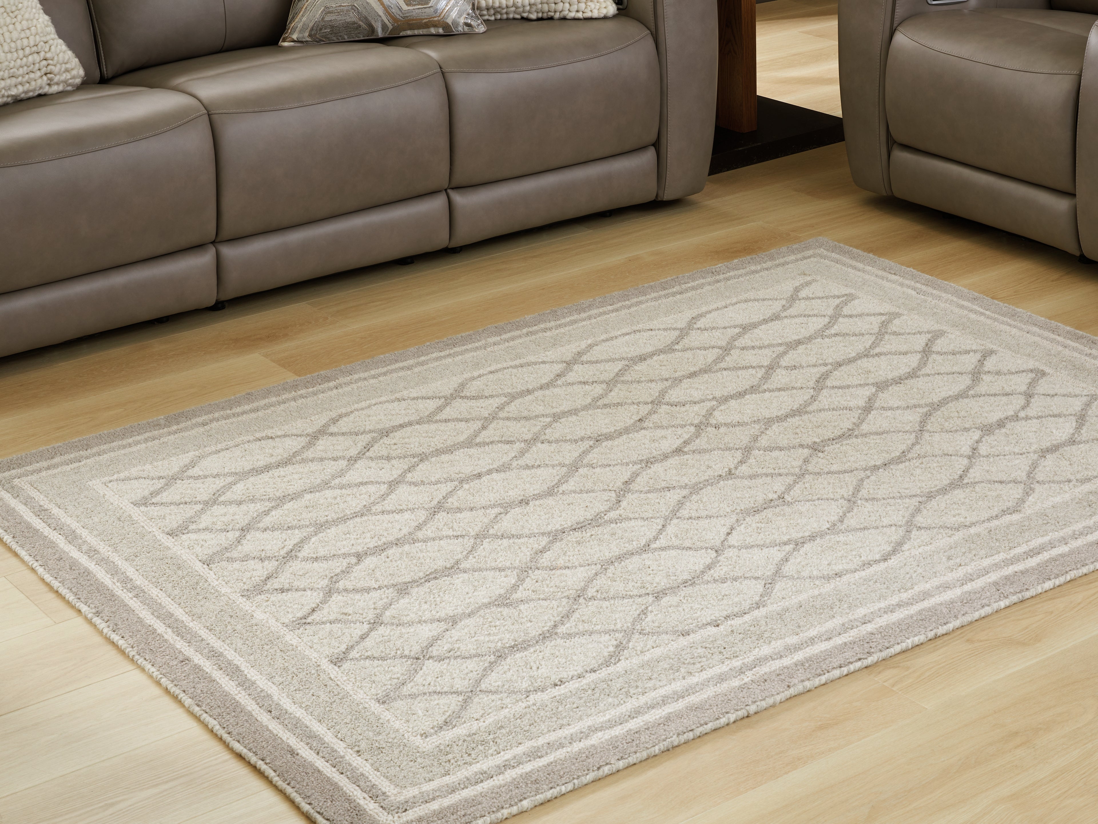 3 Brothers Decor - Ashley Furniture - Wimney Rug - Medium Rug / Gray - R407282