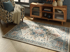 3 Brothers Decor - Ashley Furniture - Wallney Rug - 5' x 7' Area Rug / Multi - R407492