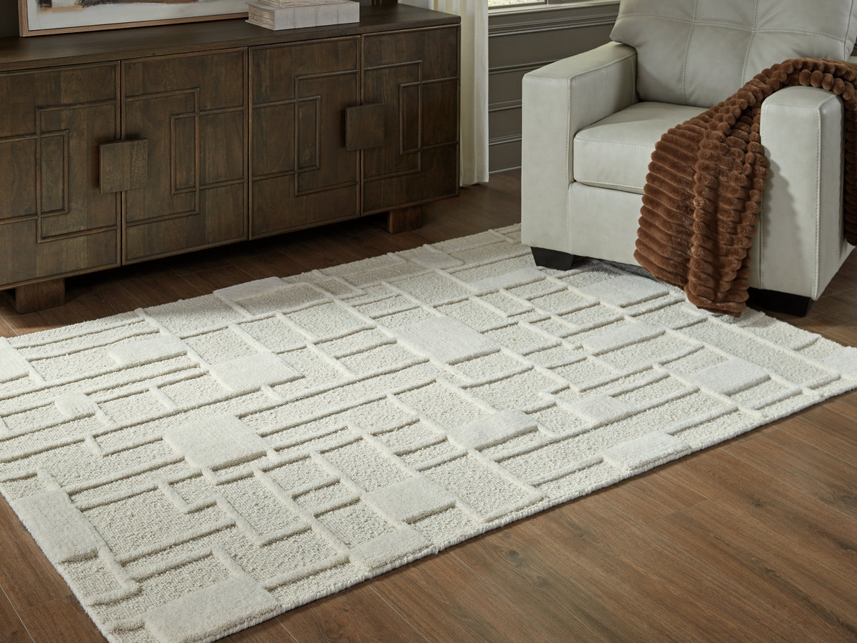 3 Brothers Decor - Ashley Furniture - Empriss Rug - 5' x 7' Area Rug - R407622