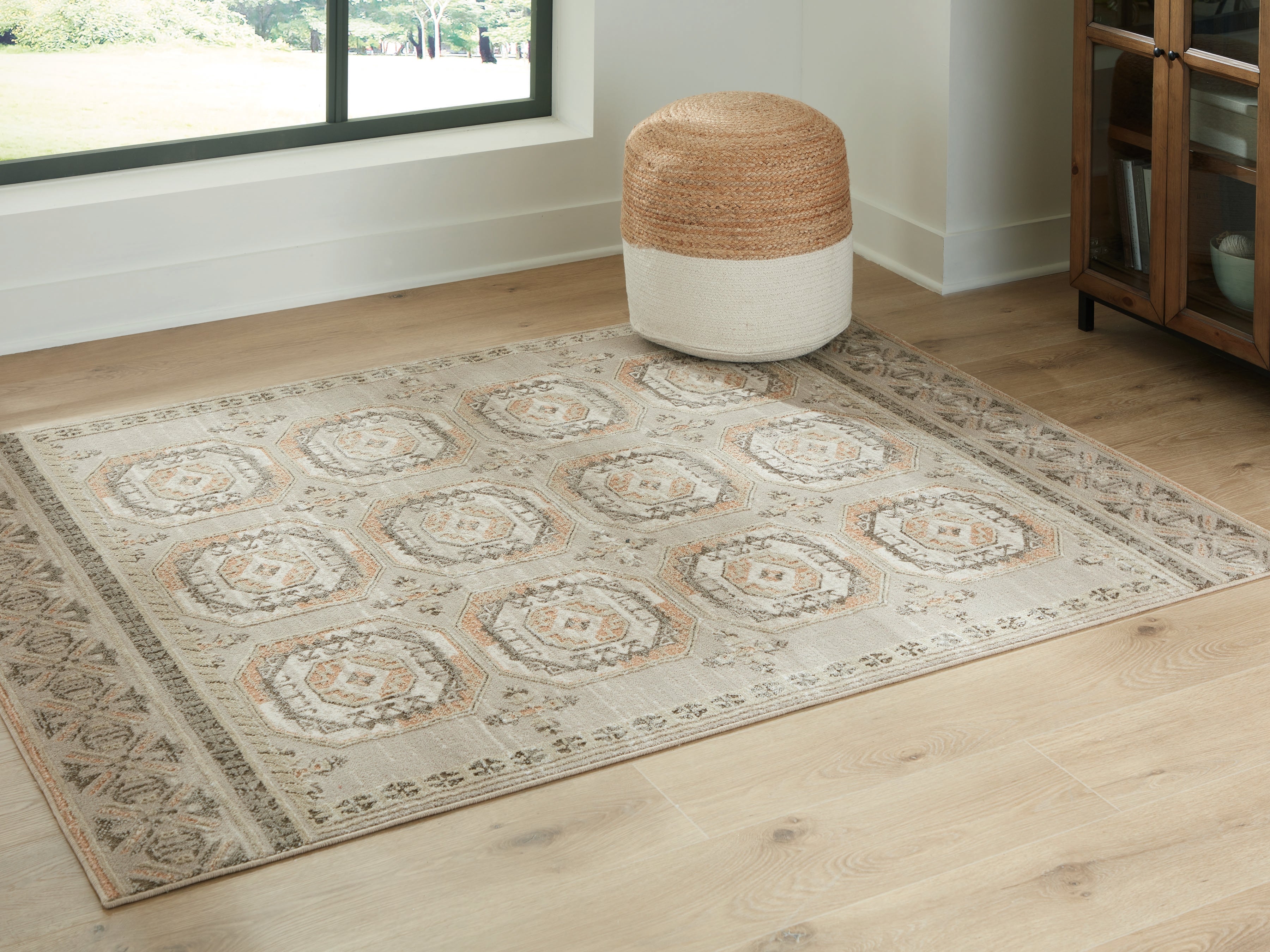 3 Brothers Decor - Ashley Furniture - Bachby Rug - 5'3" x 7' Area Rug / Multi - R407682