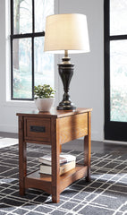 3 Brothers Decor - Ashley Furniture - Breegin Chairside End Table - Chair Side End Table - T007-319
