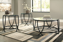 3 Brothers Decor - Ashley Furniture - Tarrin Table (Set of 3) - Occasional Table Set (3/CN) / Black - T115-13