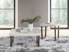 3 Brothers Decor - Ashley Furniture - Westenfort Table (Set of 2) - Occasional Table Set (Set of 2) / Espresso/Gray - T202-12