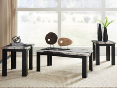 3 Brothers Decor - Ashley Furniture - Jazmore Table (Set of 3) - Occasional Table Set (3/CN) / Dark Brown - T255-13