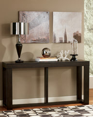 3 Brothers Decor - Ashley Furniture - Watson Sofa/Console Table - Sofa Table / Dark Brown - T481-4