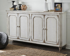 3 Brothers Decor - Ashley Furniture - Mirimyn Accent Cabinet - Accent Cabinet / Antique White - T505-560