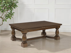 3 Brothers Decor - Ashley Furniture - Sturlayne Coffee Table - Rectangular Cocktail Table / Brown - T609-1