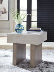 3 Brothers Decor - Ashley Furniture - Jorlaina End Table - Square End Table / Light Grayish Brown - T622-2