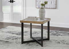 3 Brothers Decor - Ashley Furniture - Montia End Table - Square End Table / Multi - T632-2