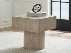 3 Brothers Decor - Ashley Furniture - Jorielyn End Table - Square End Table / Light Grayish Brown - T712-2