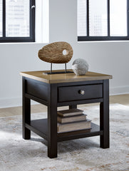 3 Brothers Decor - Ashley Furniture - Drazmine End Table - Rectangular End Table / Brown - T734-3
