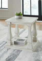 3 Brothers Decor - Ashley Furniture - Arlendyne End Table - Rectangular End Table / Antique White - T747-3