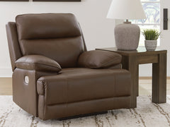 3 Brothers Decor - Ashley Furniture - VonRyan Living Room - PWR Recliner/ADJ Headrest / Tobacco - U1040013