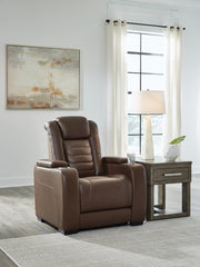 3 Brothers Decor - Ashley Furniture - High Impact Living Room - PWR Recliner/ADJ Headrest / Tobacco - U1060113