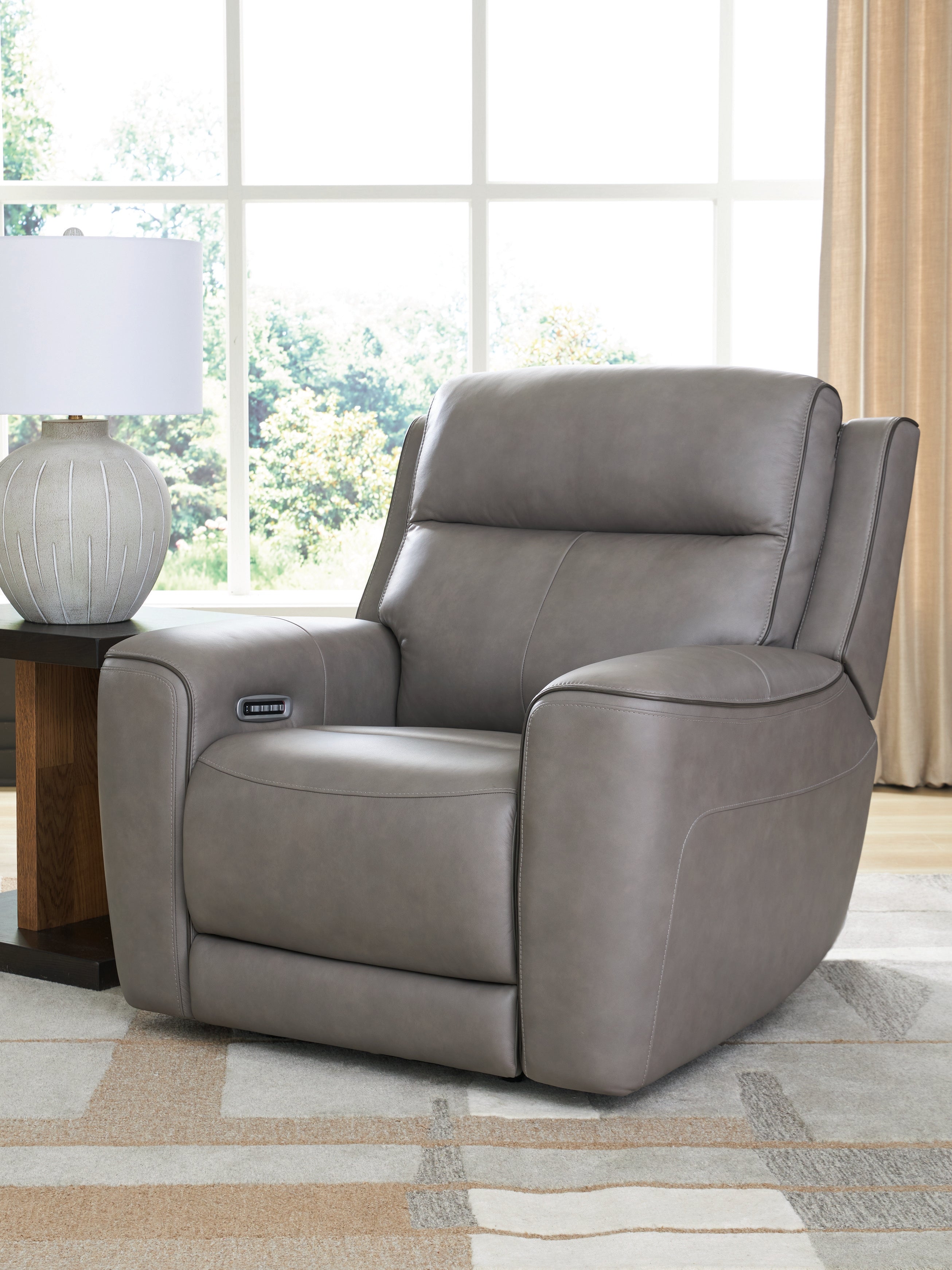 3 Brothers Decor - Ashley Furniture - 5Z-Comfort Living Room - PWR Recliner/ADJ Headrest / Coin - PCU1090013