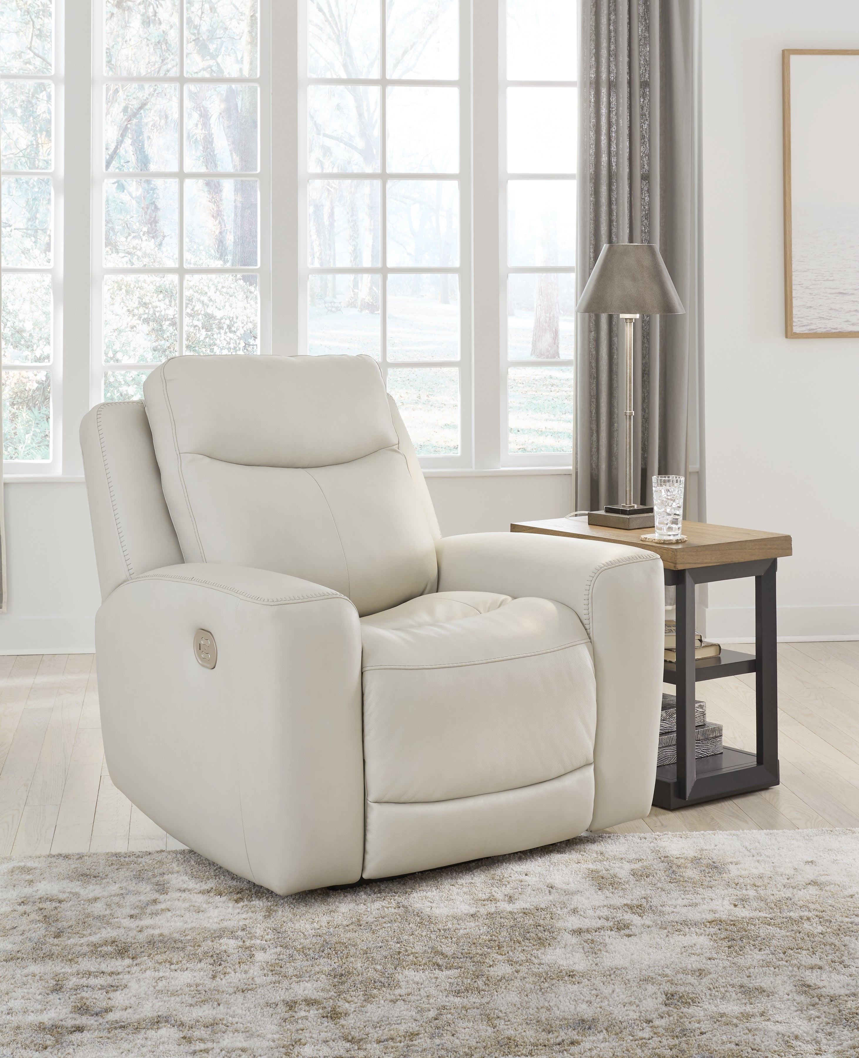 3 Brothers Decor - Ashley Furniture - Mindanao Living Room - PWR Recliner/ADJ Headrest / Coconut - U5950513
