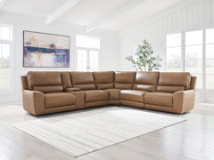 3 Brothers Decor - Ashley Furniture - DeepWakes Sectional - 6-Piece Reclining Sectional with Storage Console - PCU62606S36