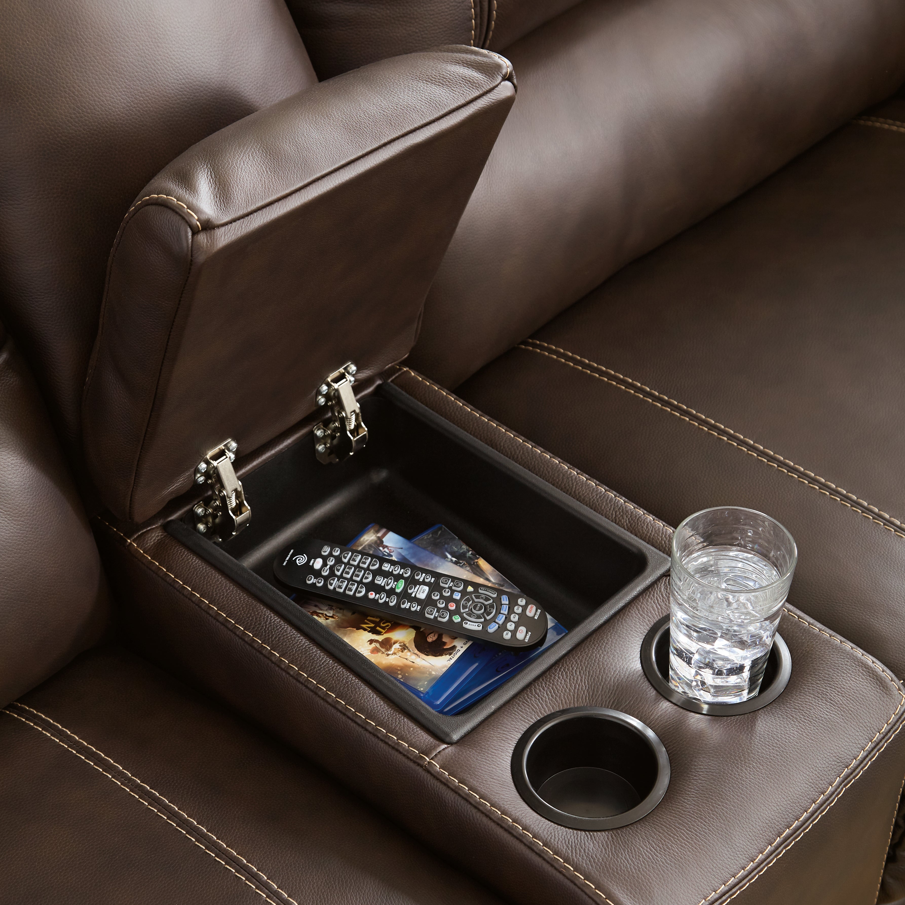Dunleith 9-Piece Power Reclining Sectional