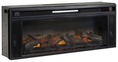 3 Brothers Decor - Ashley Furniture - Entertainment Accessories Fireplace Insert - Fireplace Insert / Black - W100-12