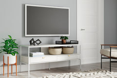 3 Brothers Decor - Ashley Furniture - Deznee 60" TV Stand - 60" / White - W162-68
