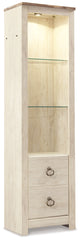 3 Brothers Decor - Ashley Furniture - Willowton Entertainment Center - Pier / Whitewash - W267-24