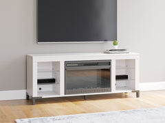 3 Brothers Decor - Ashley Furniture - Brollevi TV Stand - 60" with Electric Fireplace - W2722-168