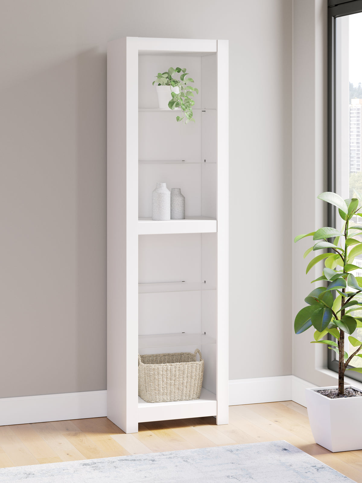 3 Brothers Decor - Ashley Furniture - Brollevi Entertainment Center - Pier / White - W2722-24