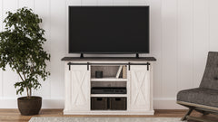 3 Brothers Decor - Ashley Furniture - Dorrinson 54" TV Stand - 54" / Two-tone - W287-48