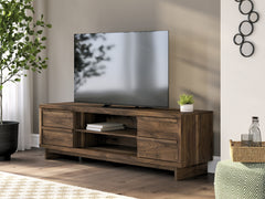 3 Brothers Decor - Ashley Furniture - Zadilyn 72" TV Stand - 72" / Brown - W3367-68
