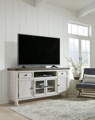 3 Brothers Decor - Ashley Furniture - Havalance TV Stand - TV Stand / Two-tone - W814-68