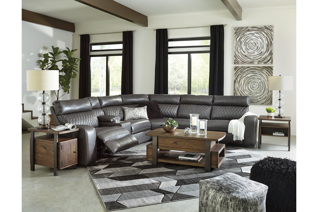 Samperstone Living Room - Tampa Furniture Outlet