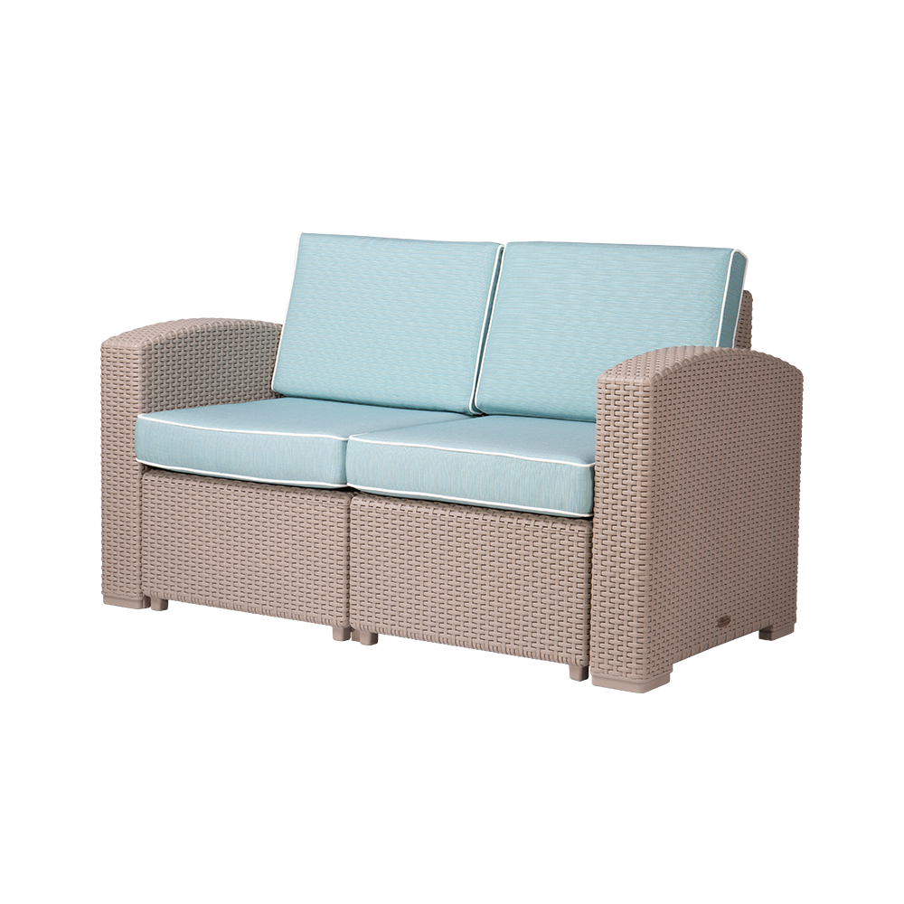 Lagoon MAGNOLIA 5 pcs Patio Furniture Set with Blue Cushions